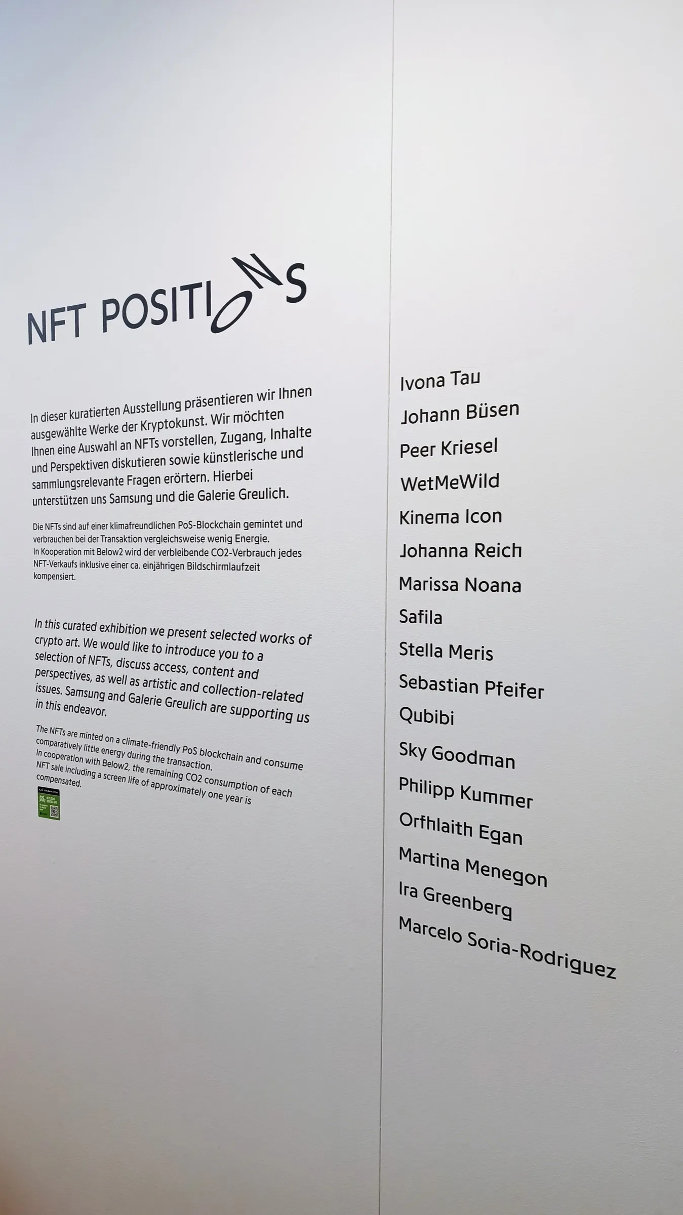 Positions Berlin Art Fair 2022 – Official NFT Booth, image 3 of 6