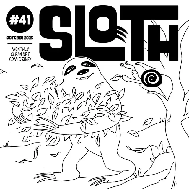 Cover of Sloth #41 — October 2025
