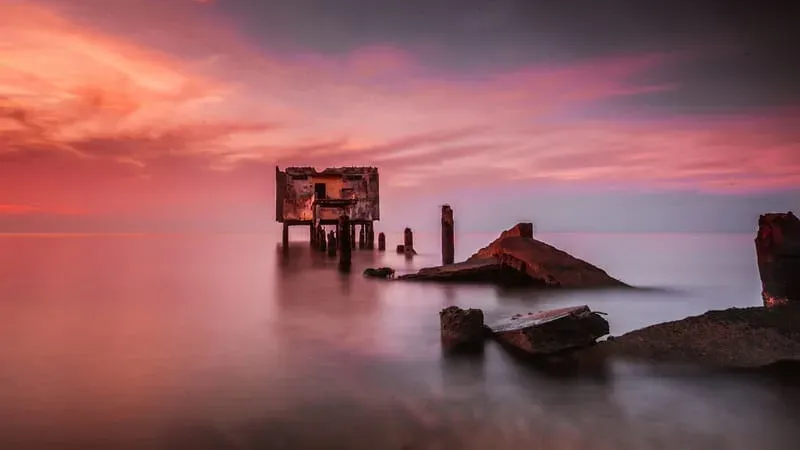 Abandoned building long exposure - Sivanantham Govindan